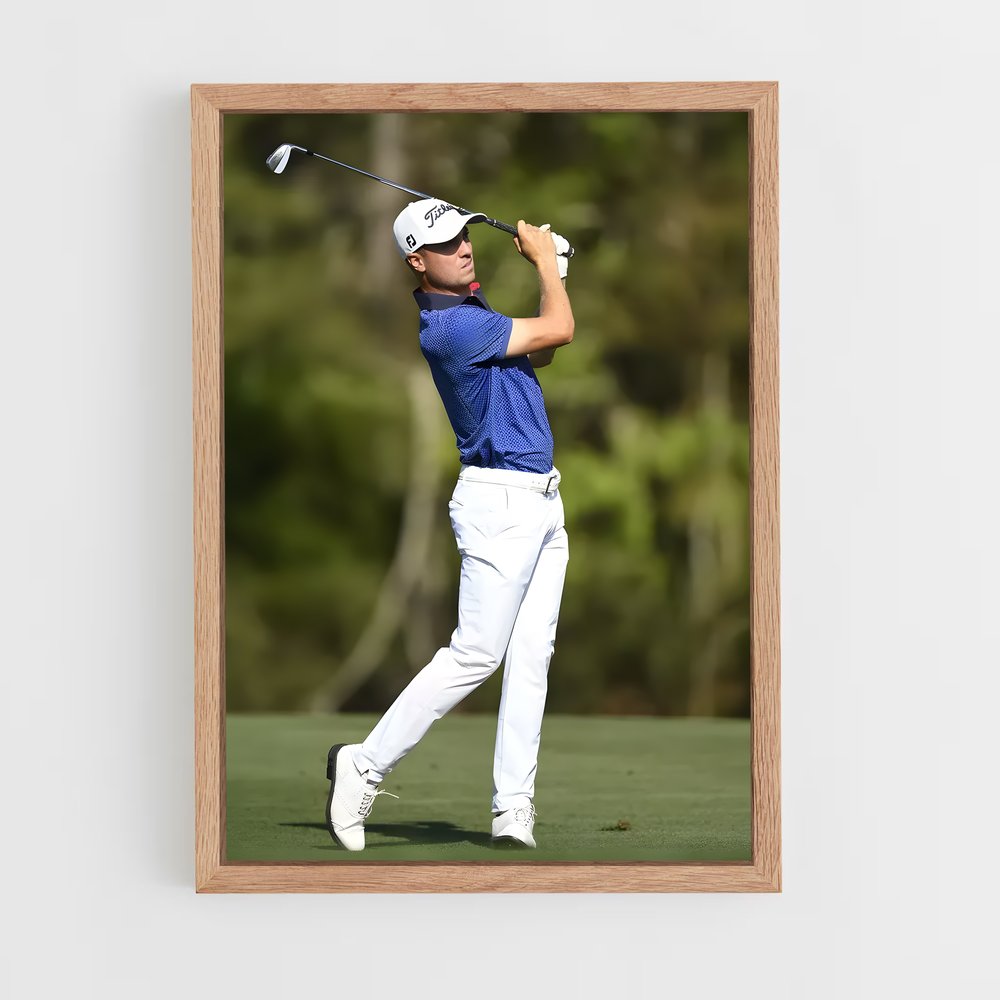 Poster Justin thomas – affiche Golf (vue 4)